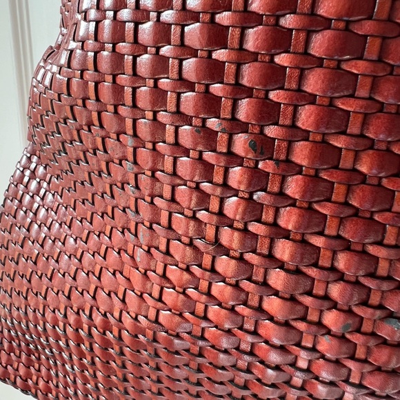 Preston & York Brown Woven Crossbody Bag - Picture 3 of 8